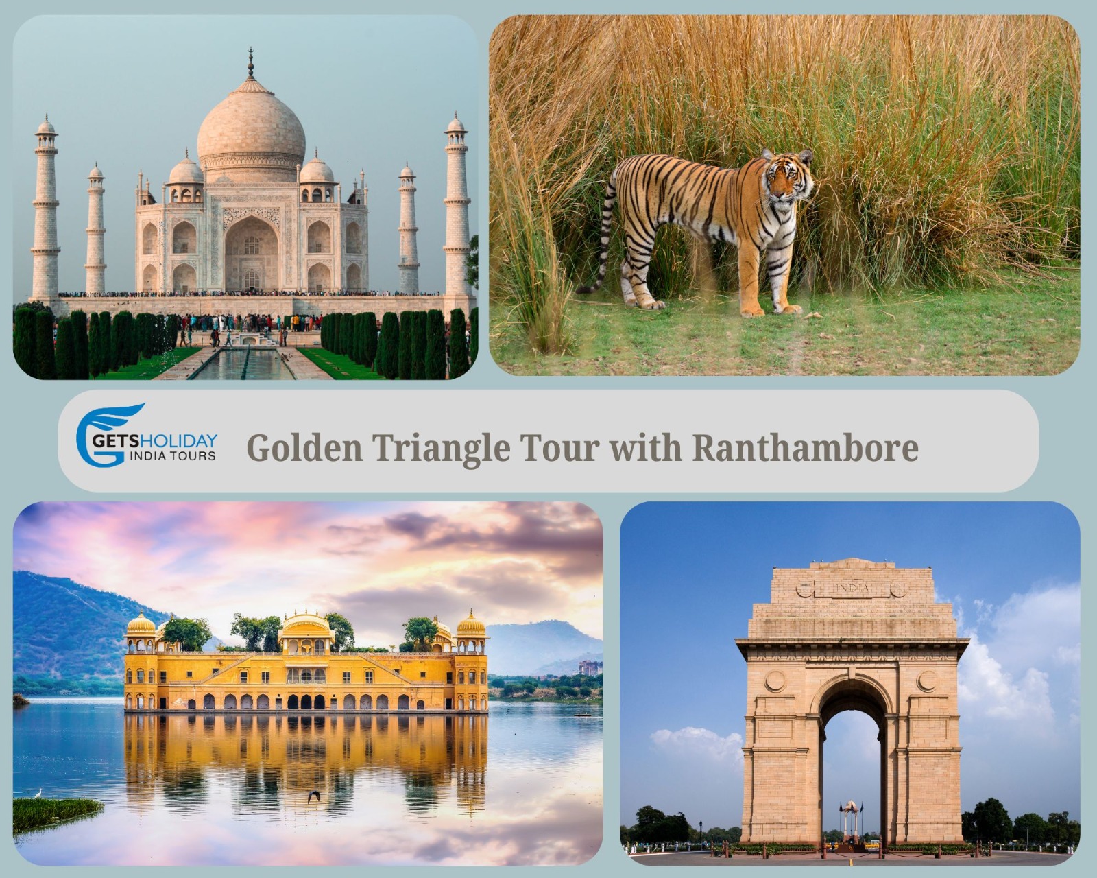 Read more about the article Golden Triangle Tour with Ranthambore : How to Plan the Perfect Tour Step-by-Step Itinerary